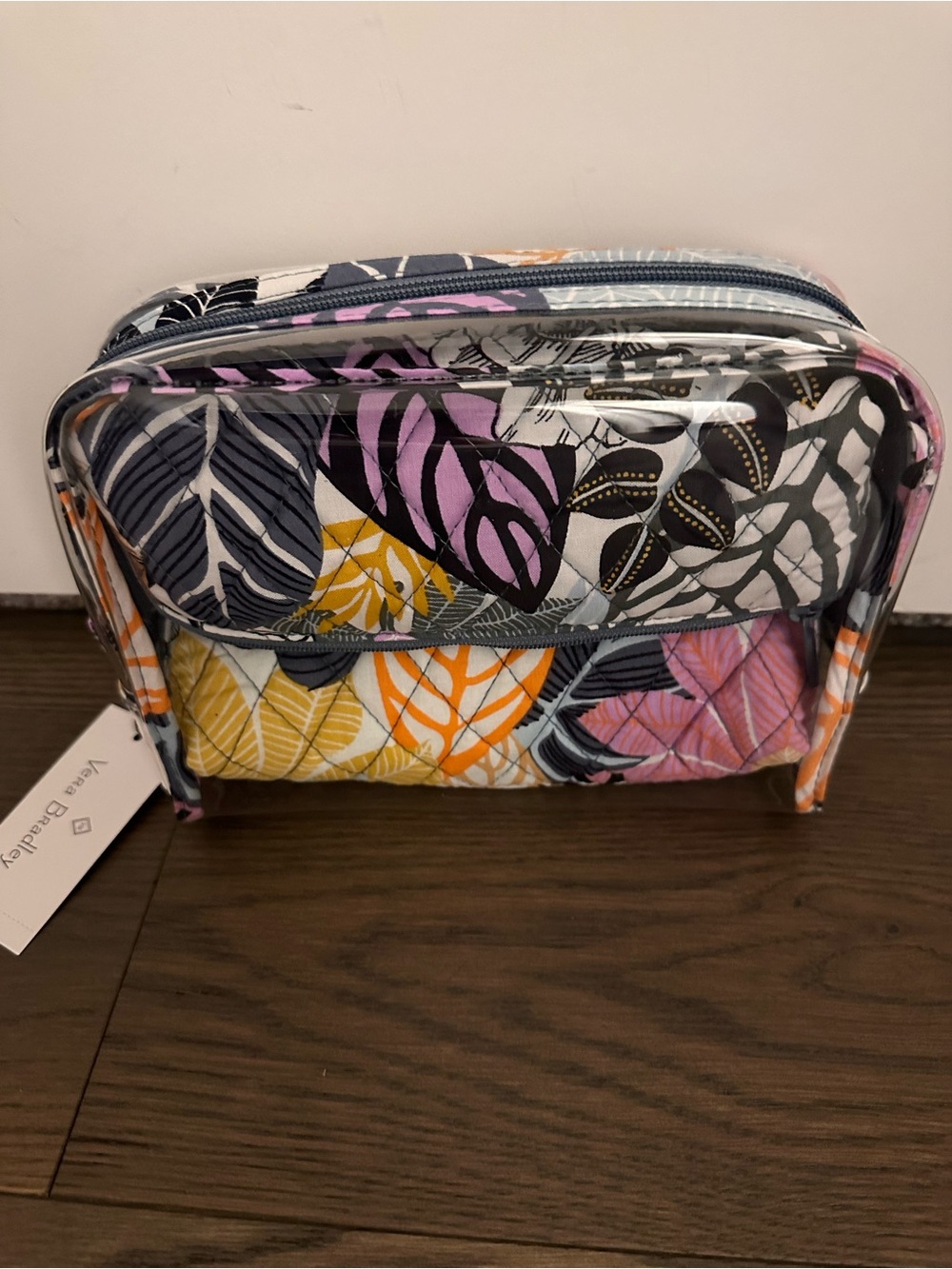 Vera Bradley 3 pc Cosmetic Set NWT